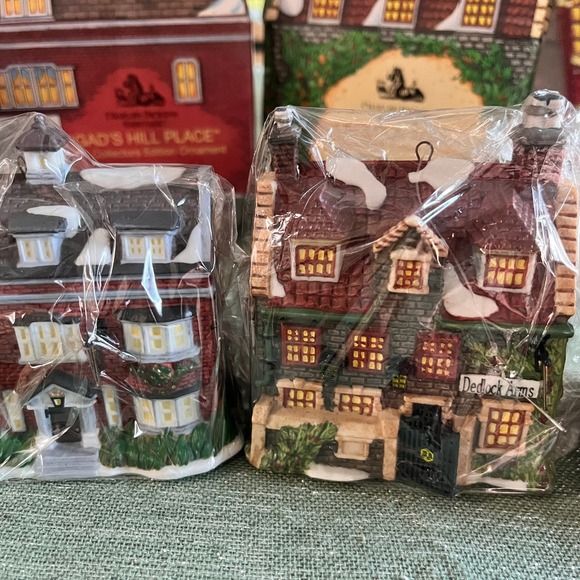 Department 56 Charles Dickens Heritage Village Collection Ornaments Set of 4 - Picture 3 of 13